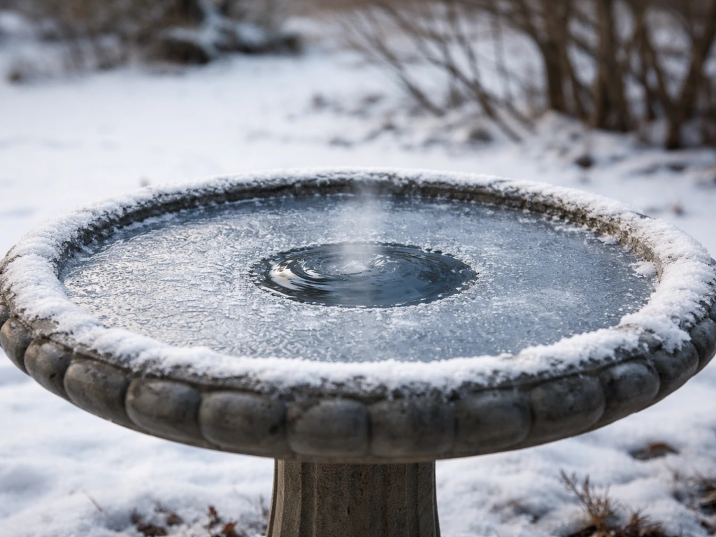 How to Keep Bird Water From Freezing: Step-by-Step