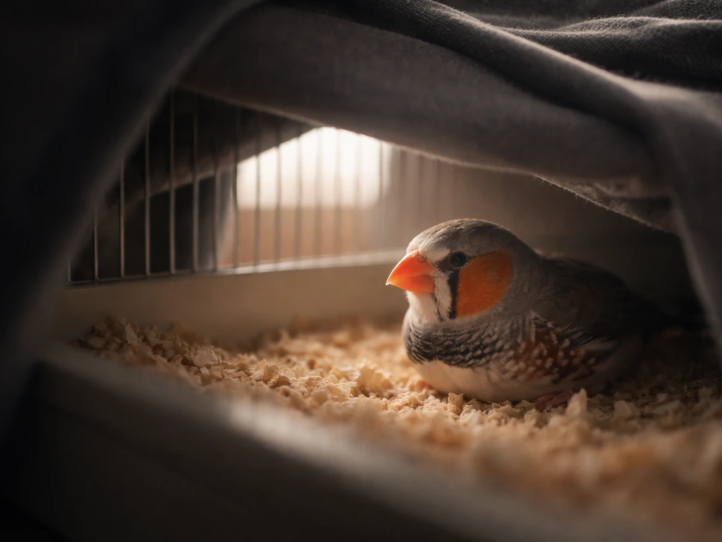 how to calm a bird