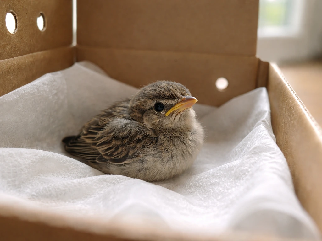 What to Do With a Fledgling Bird on the Ground